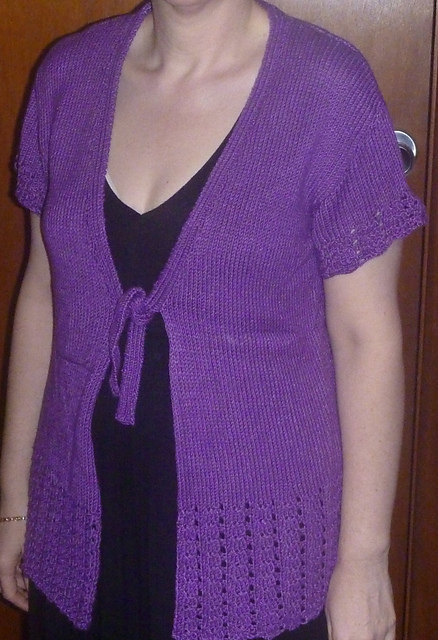 Lace-trimmed Cardigans