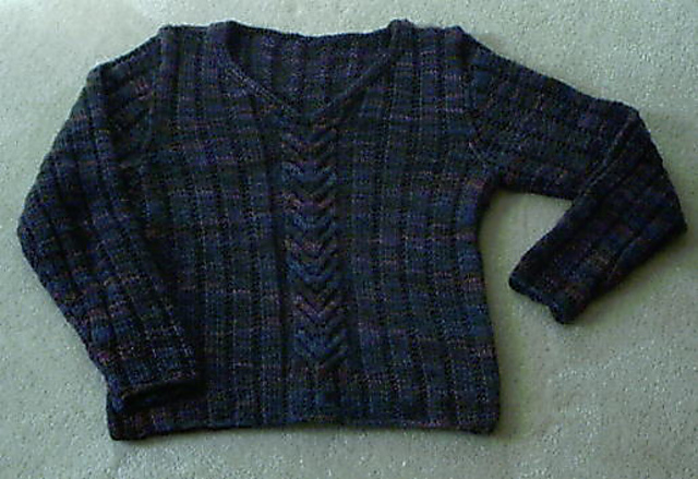 Mountain V-Neck Sweater