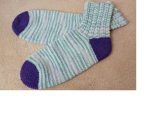 Fixation Summer Socks (Garter Heel Anklets)