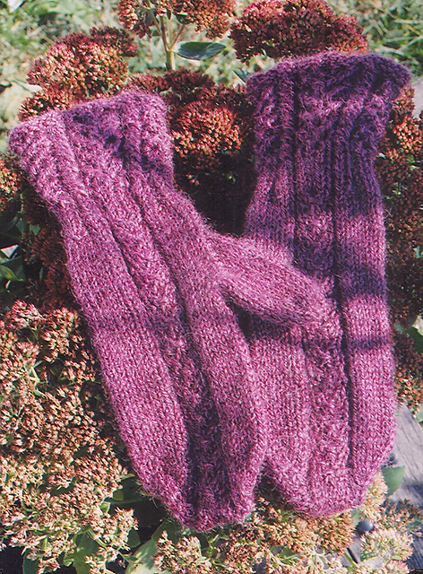 Lacy Cuff Mittens