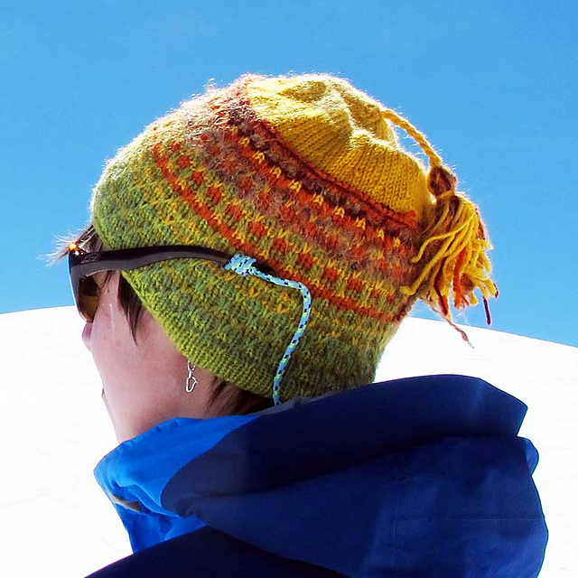 Stash Busting Kaleidoscope Hat