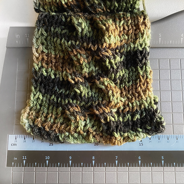 Chunky Dainty Reversible Scarf