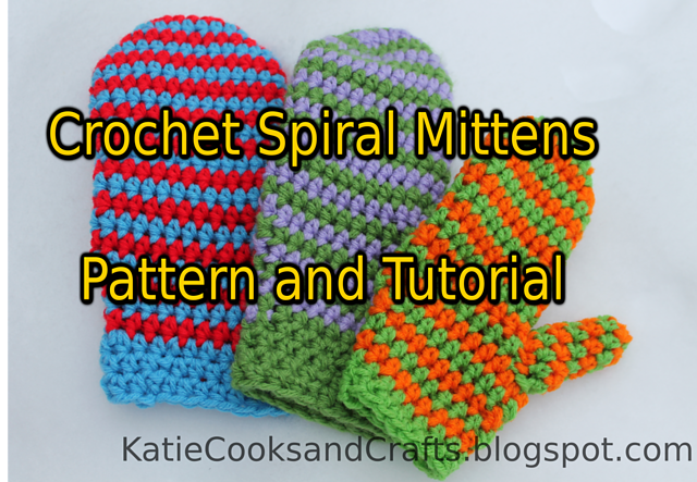 Spiral Mittens