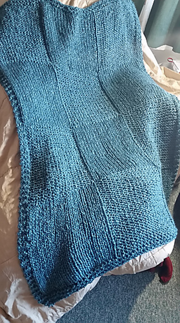 Reversible Checkerboard Afghan