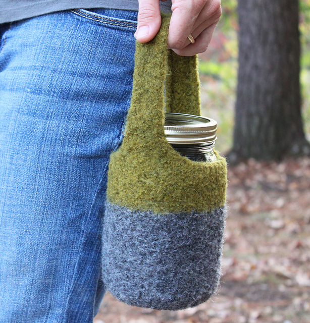 Mason Jar Cozy