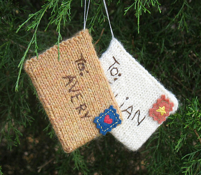 Mini Envelope Ornaments