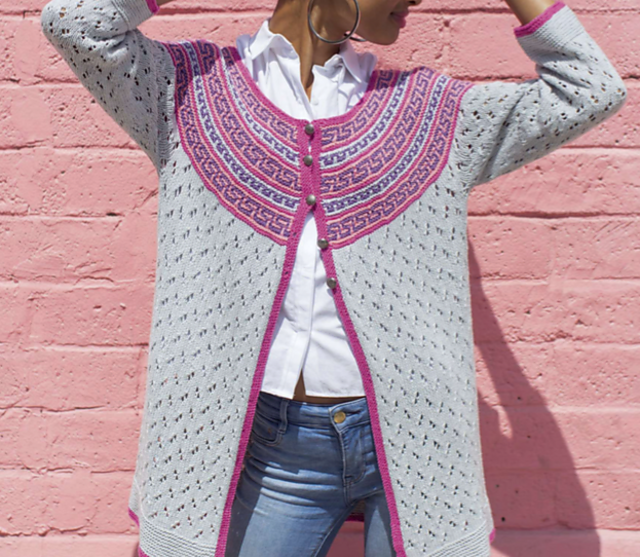 Cotton Candy Cardigan