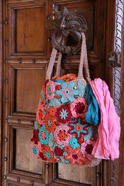 Flower handbag