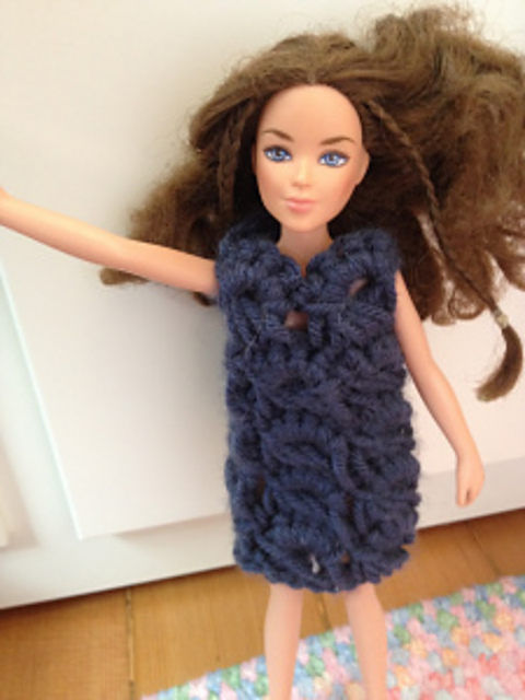 Barbie Broomstick Lace Tunic Top