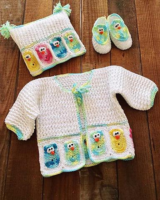 Baby Owl Layette