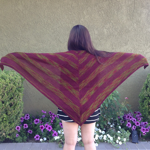 Split Screen Shawl
