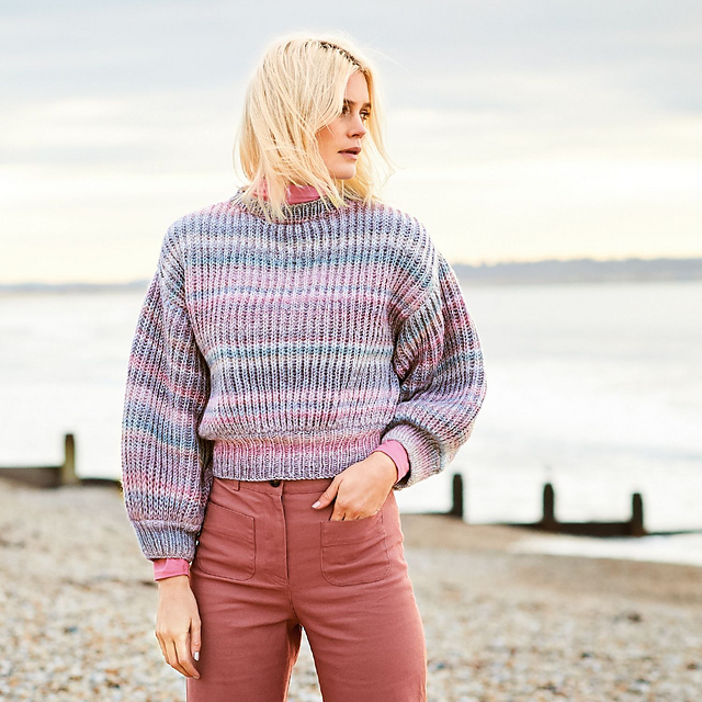 Pullover aus Creative Melange Chunky