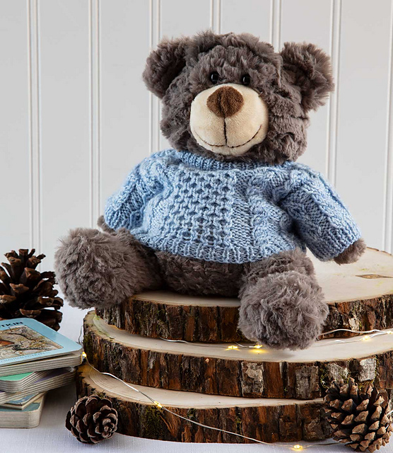 Teddy Bear Aran Sweater
