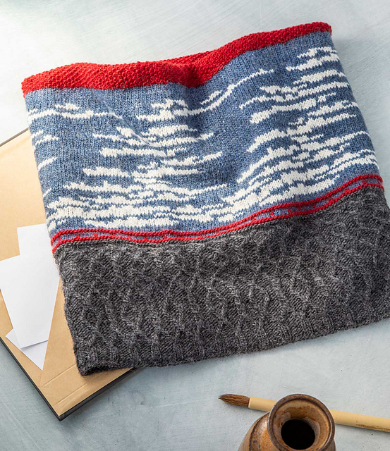 Hokusai Cowl
