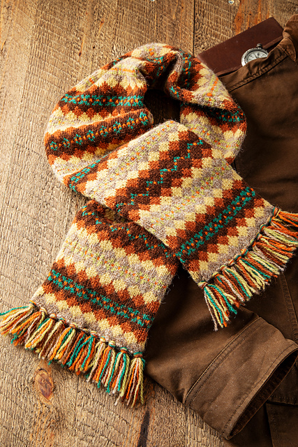 My Father’s Fair Isle Scarf