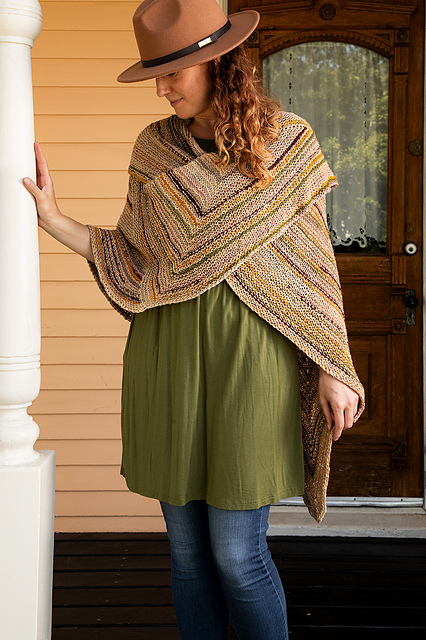 Growth Pattern Shawl