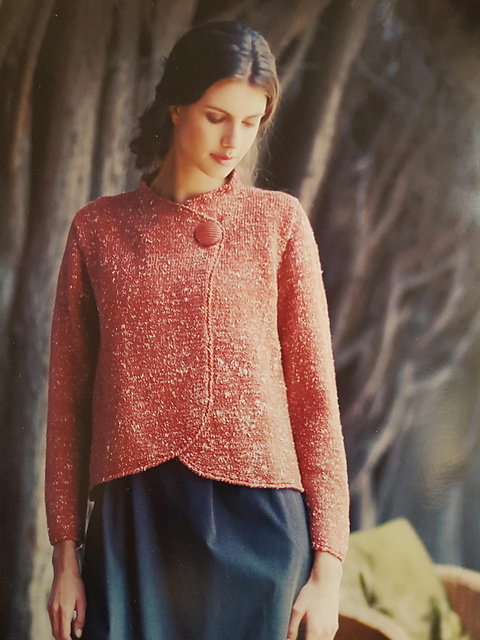 Jacket with cross-over fronts