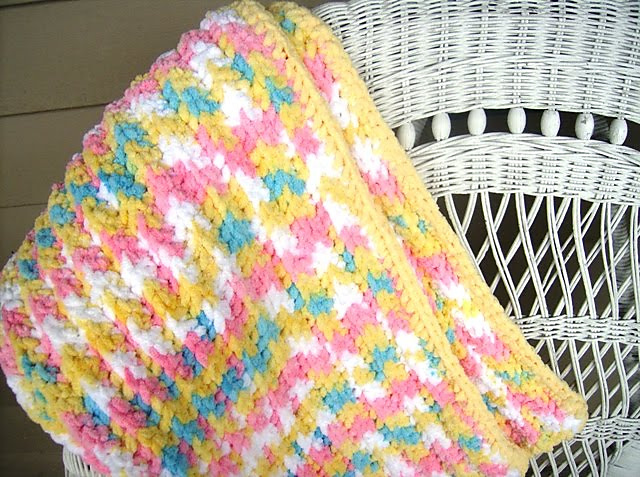 Kay's Bubblegum Baby Blanket