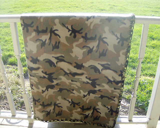 Camo Fleece Blanket