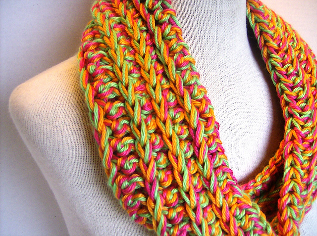 Quick & Easy Crochet Sherbet Scarves