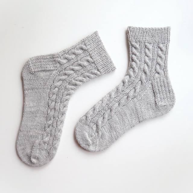 Classic Cabled Socks