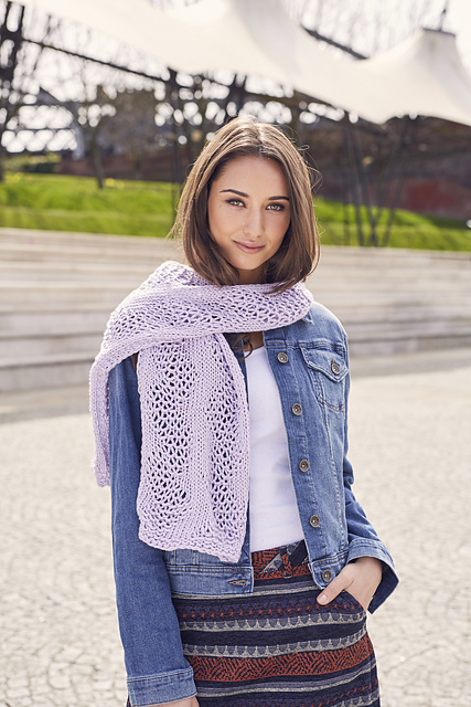 Zigzag Mesh Scarf