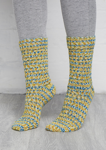 Twisted Pillar Socks