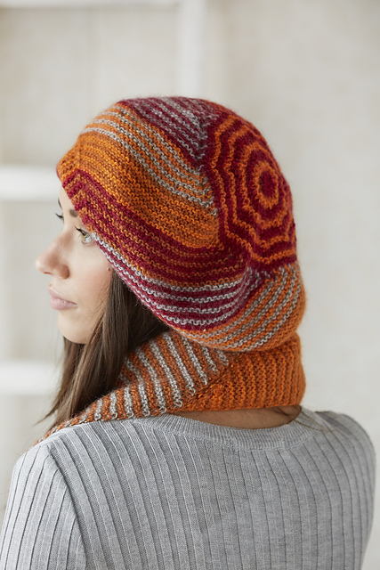 Sliced Stripe Hat