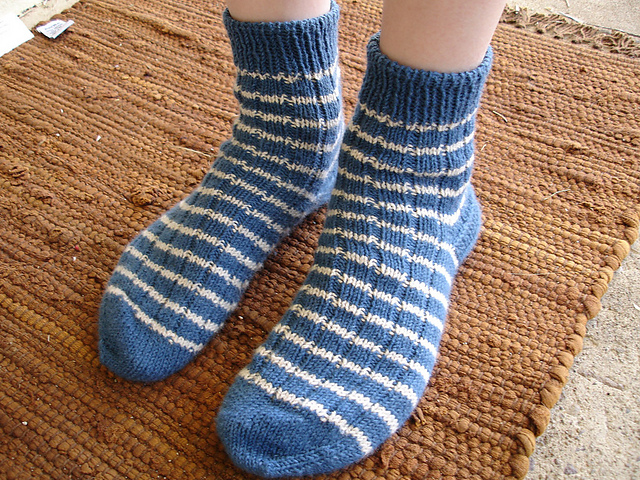Happy Striped Socks