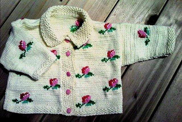 Rosebud Cardigan Set