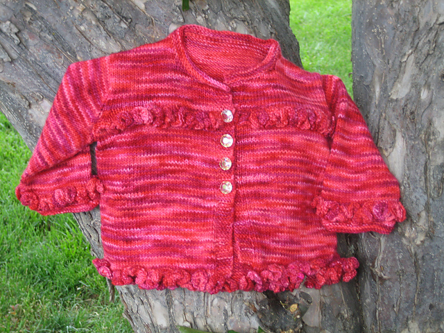 Ruffles Baby Cardigan
