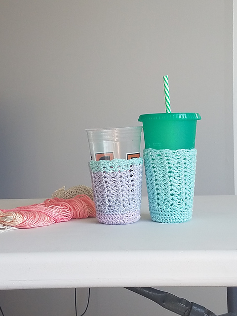 Fancy Iced Coffee Cozy