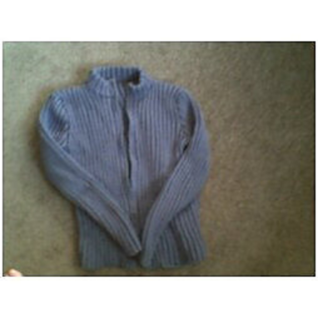 2927 Ribbed Zippered Jacket