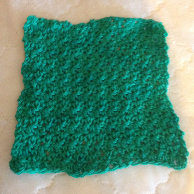 Basic Dishcloth in Bright Colors
