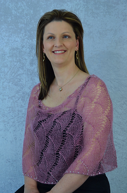Cascade Ultrafine Lace Shoulder Cowl
