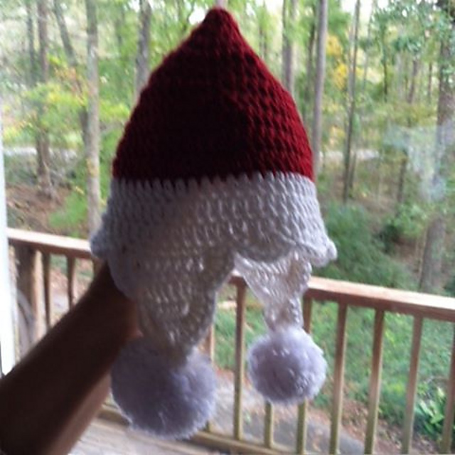 Santa Earflap Hat