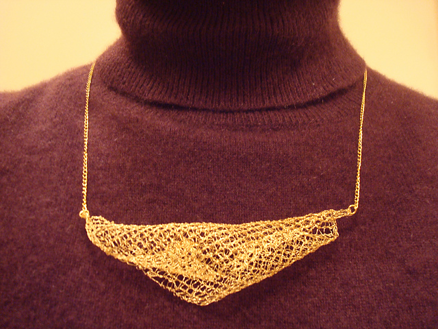 Golden Waves Necklace