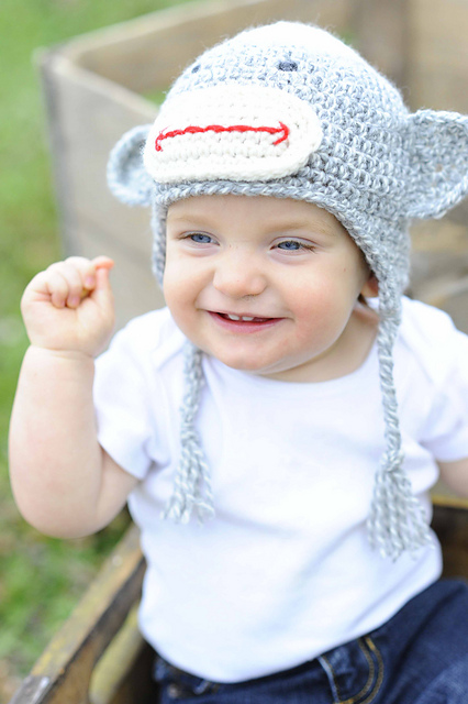 sock monkey hat