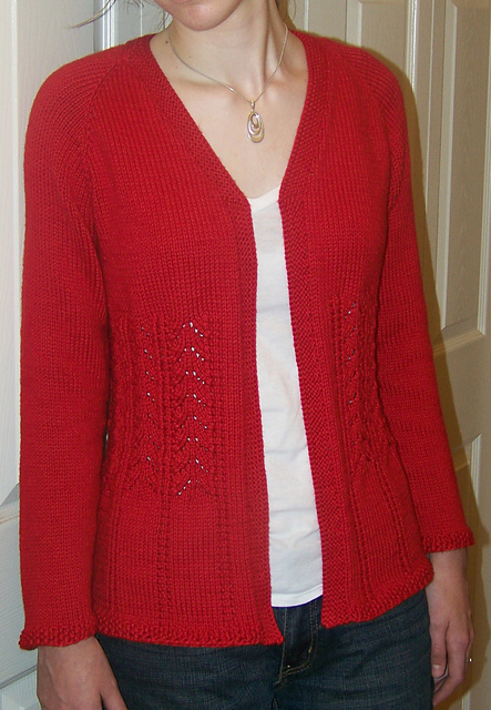 PLUS Sizes - Really Fits Top Down Cardigan