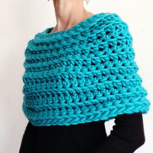 Crochet Capelet 2