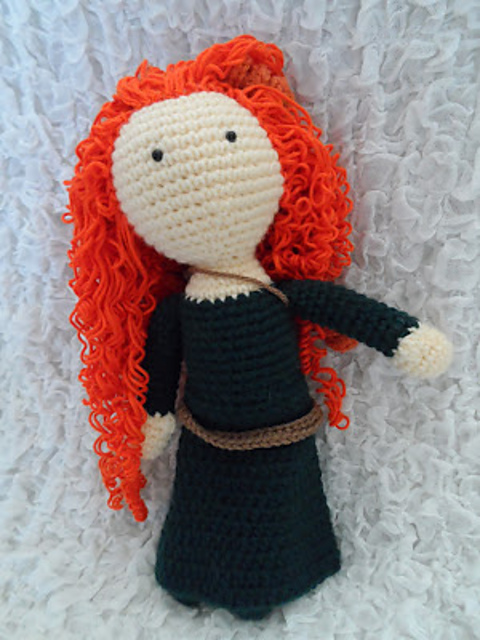 Brave Inspired Doll (Merida)