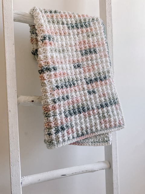 Daisy Farm Crafts Blue Striped Baby Blanket Ravelry: Mayfield Baby