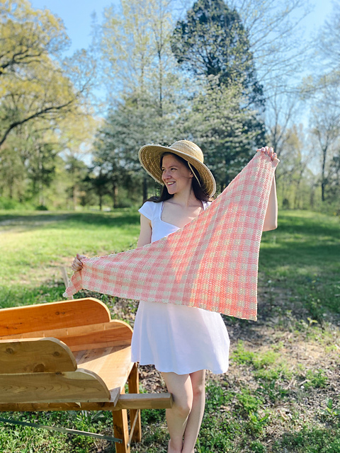 Garden Picnic Shawl
