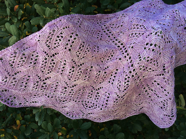 Butterflies in Flight Shawl