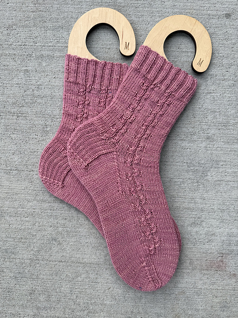 Beads on a String Socks