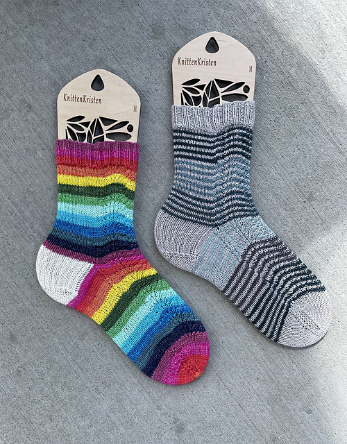 Puddle Ripple Socks
