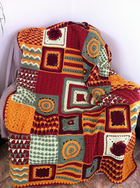 Sampler Throw
