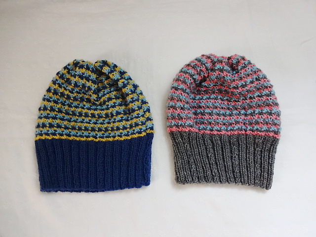 F. Striped hat