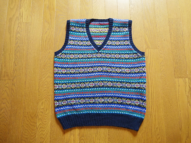 N. Men's Fairisle Vest