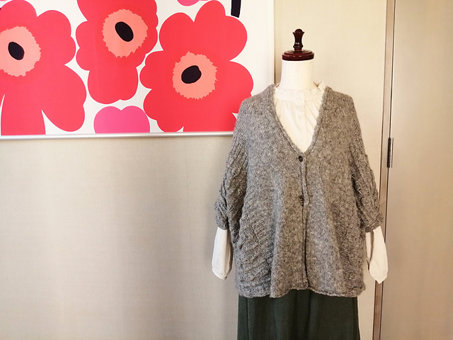 p.34 Dolman Sleeve Cardigan